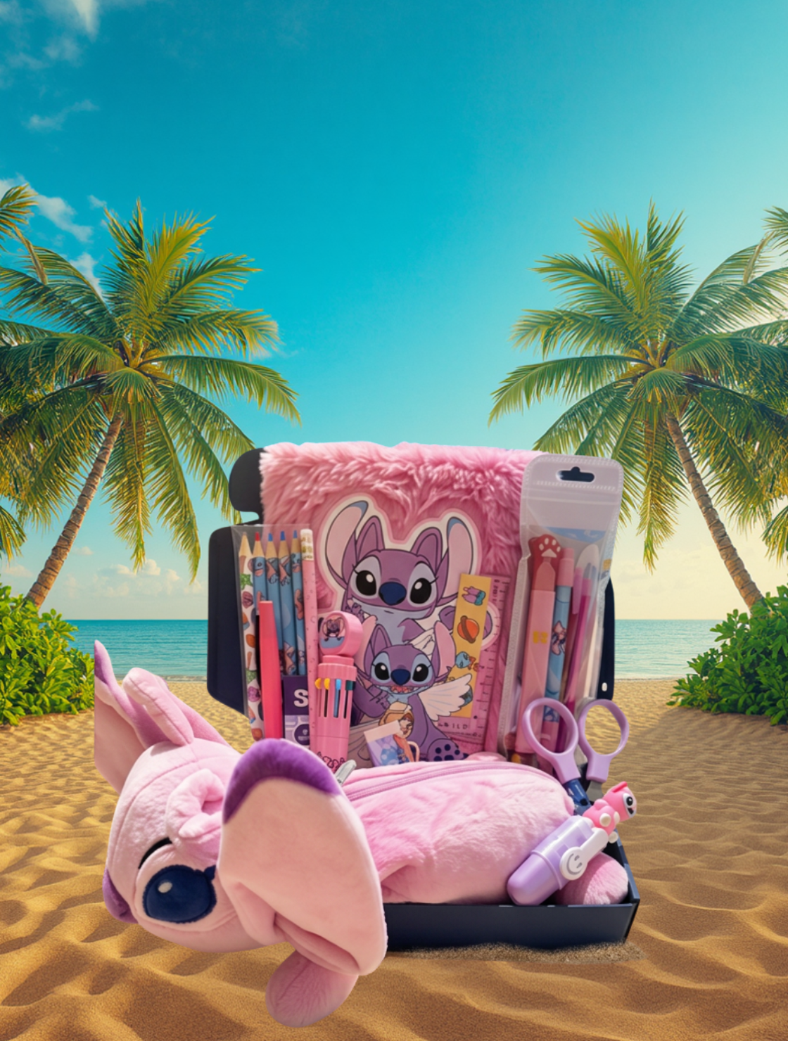 Coffret Angel Tropical Dreams – 15 Articles de Papeterie