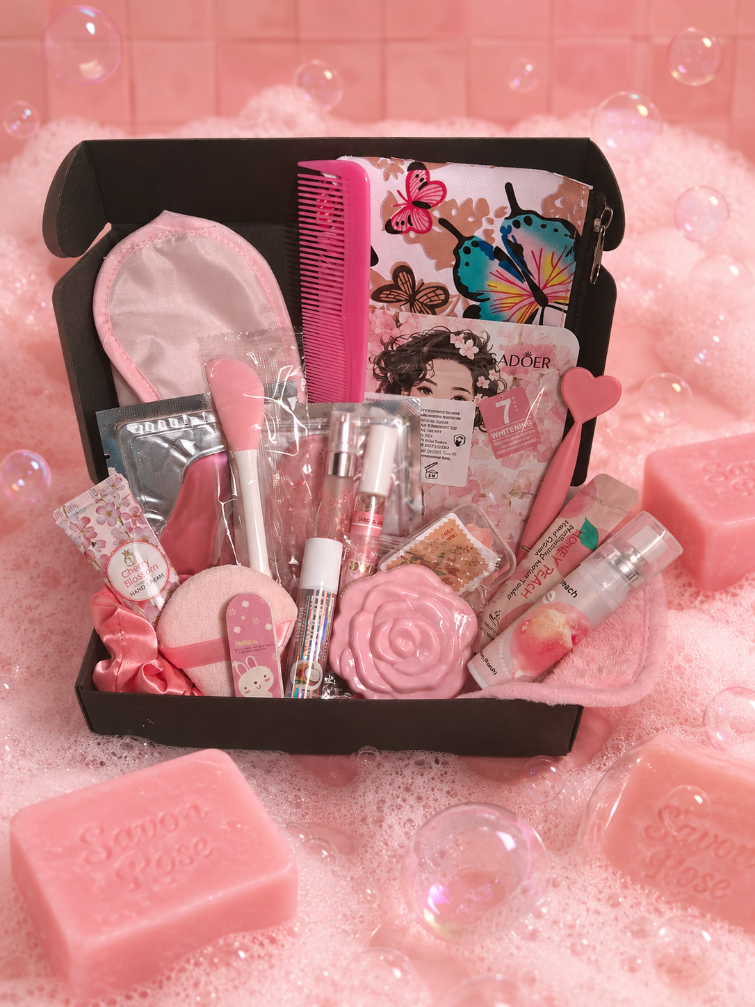 Coffret "Pink Girly beauty"