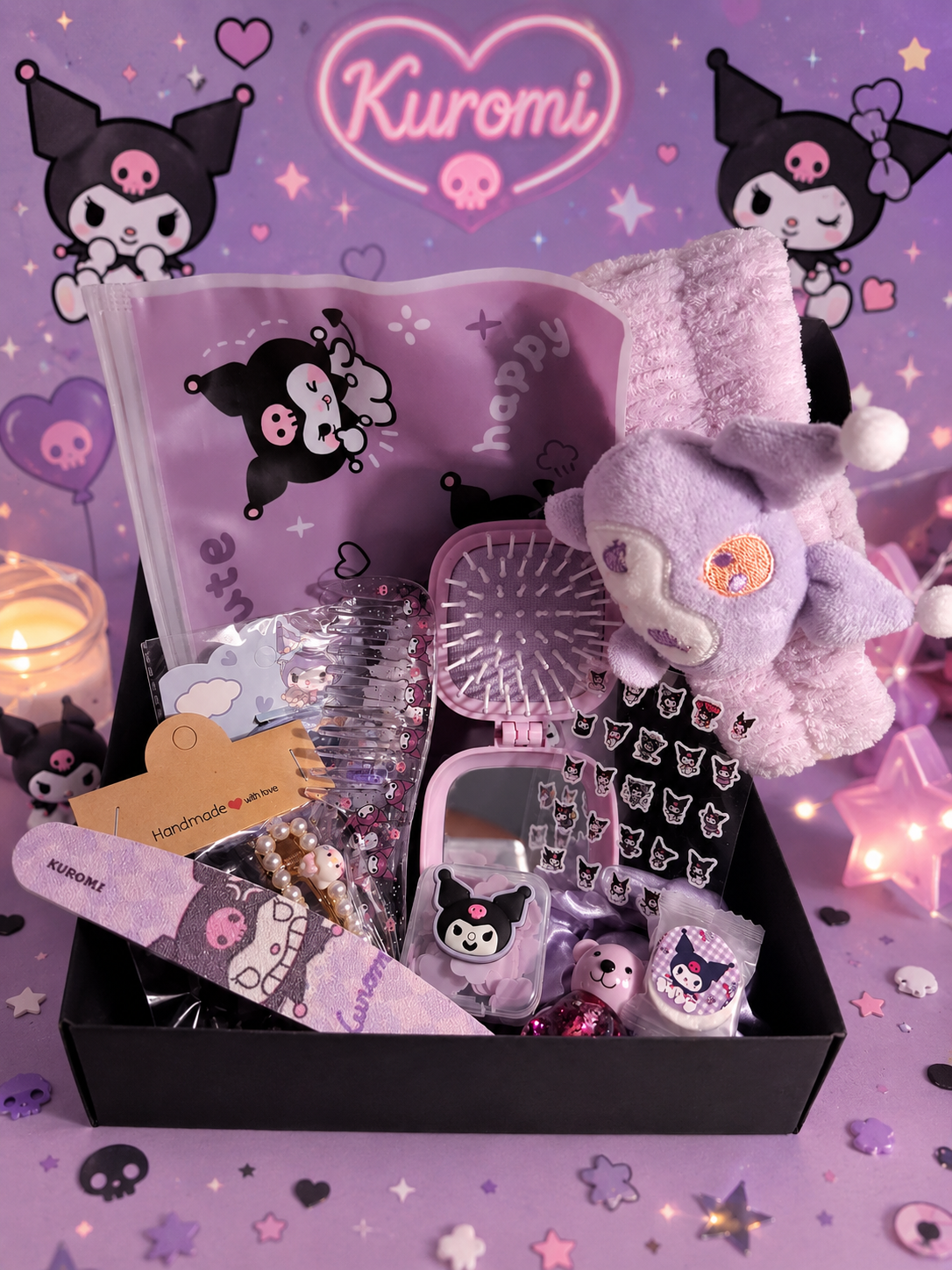 Coffret de soin Kawaii "Dark Kuromi"