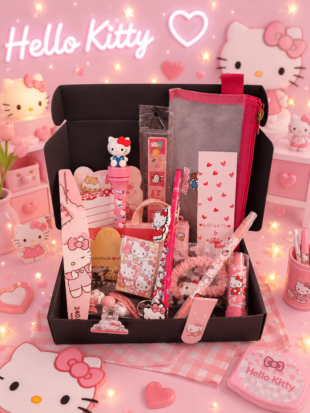 Coffret Kawaii "Hello Kitty Pink Paradise "