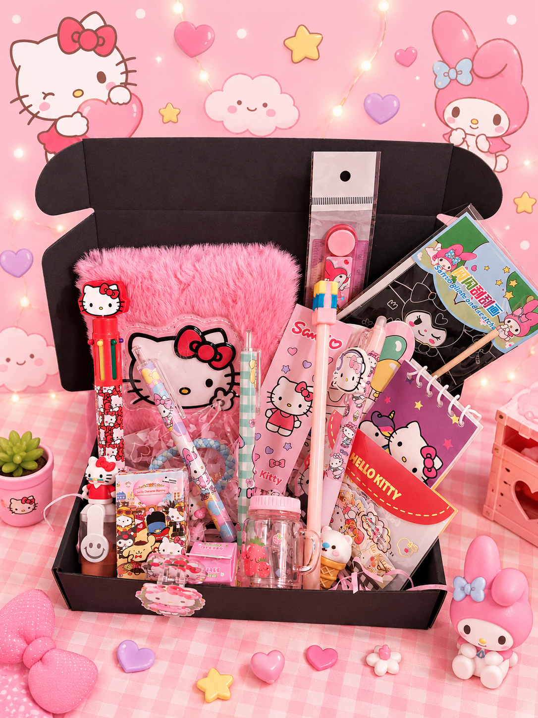 Coffret Kawaii "Cute Hello Kitty"