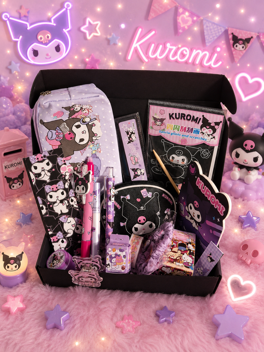 Coffret Kawaii "Dark Kuromi Dreams"