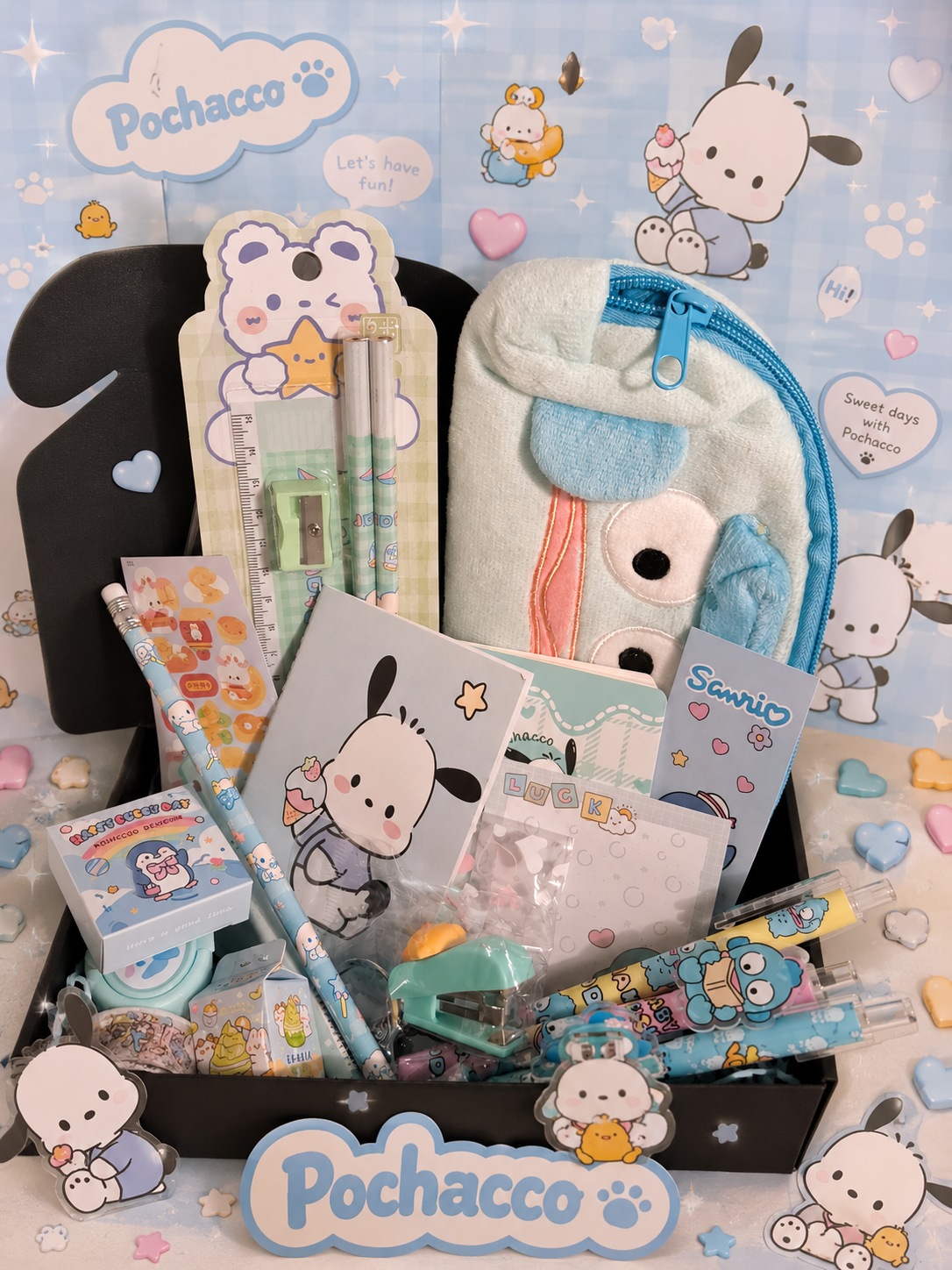Coffret Kawaii "Sweet Pochacco Dreams"