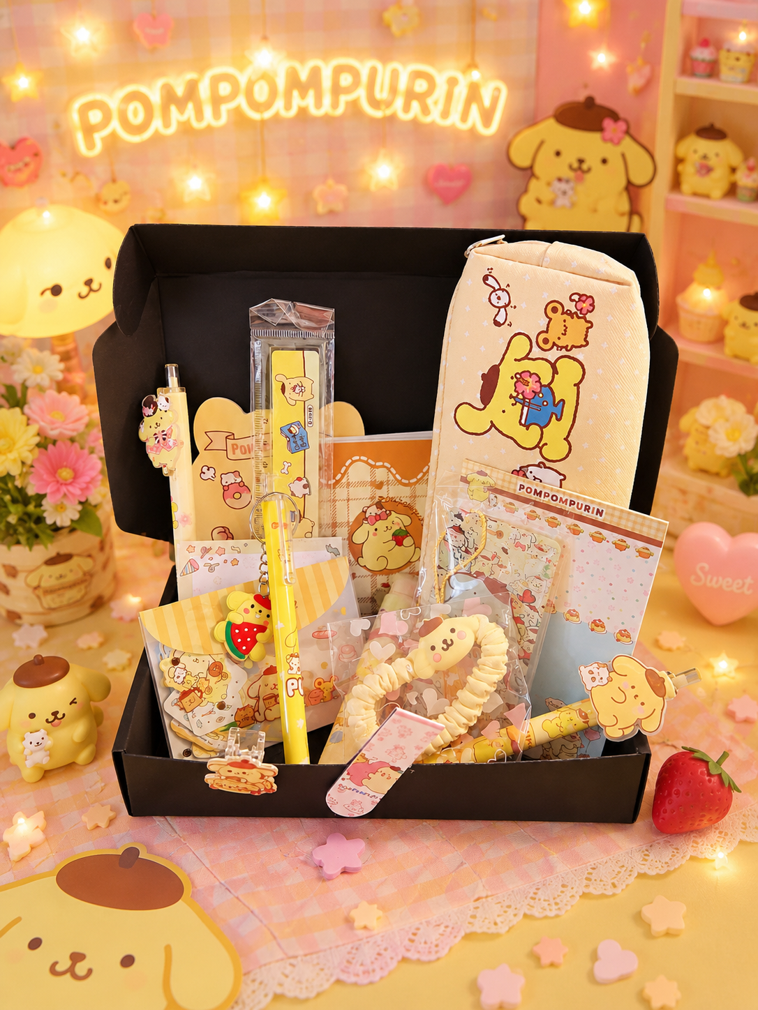Coffret Kawaii "Pompompurin Sunshine"