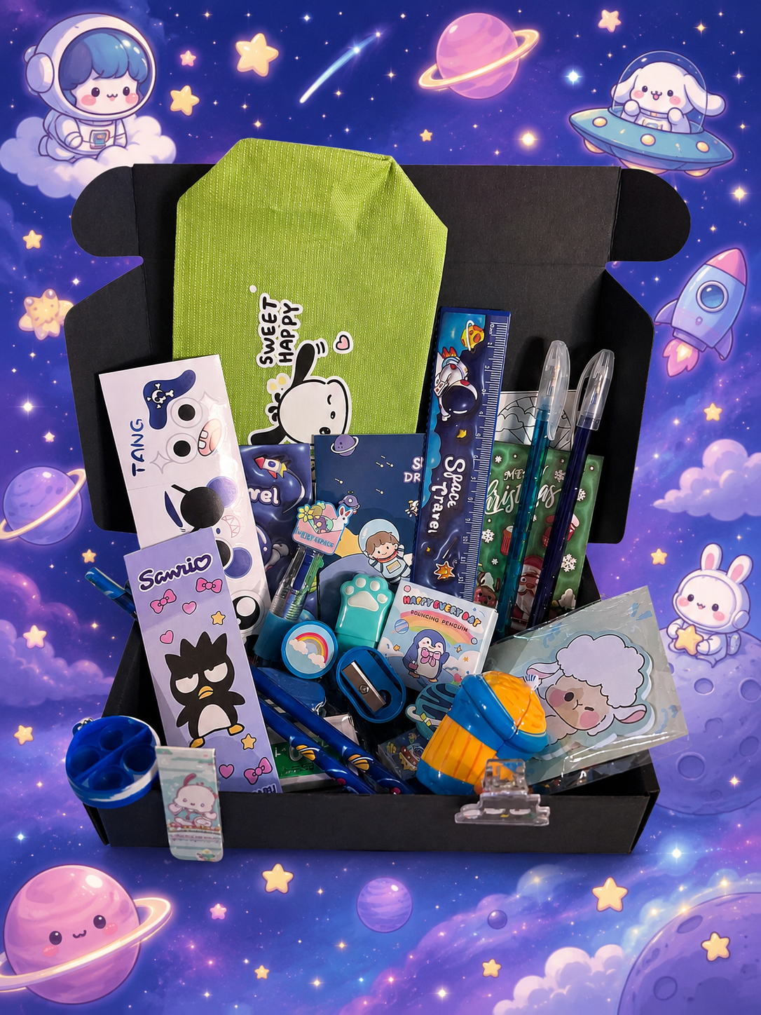 Coffret Kawaii "Space Sanrio"