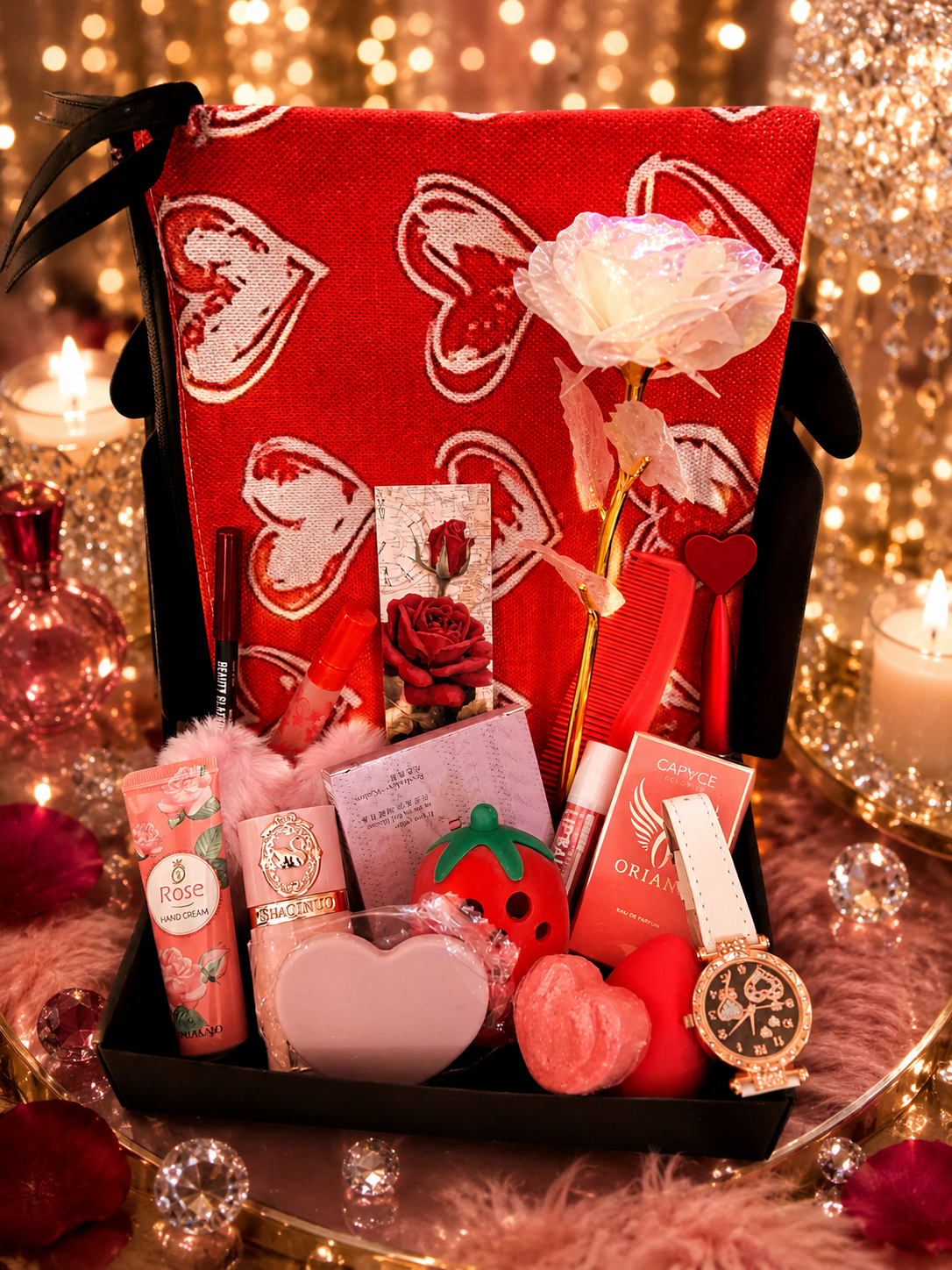 Coffret "Red Passion" – 15 Articles tendances
