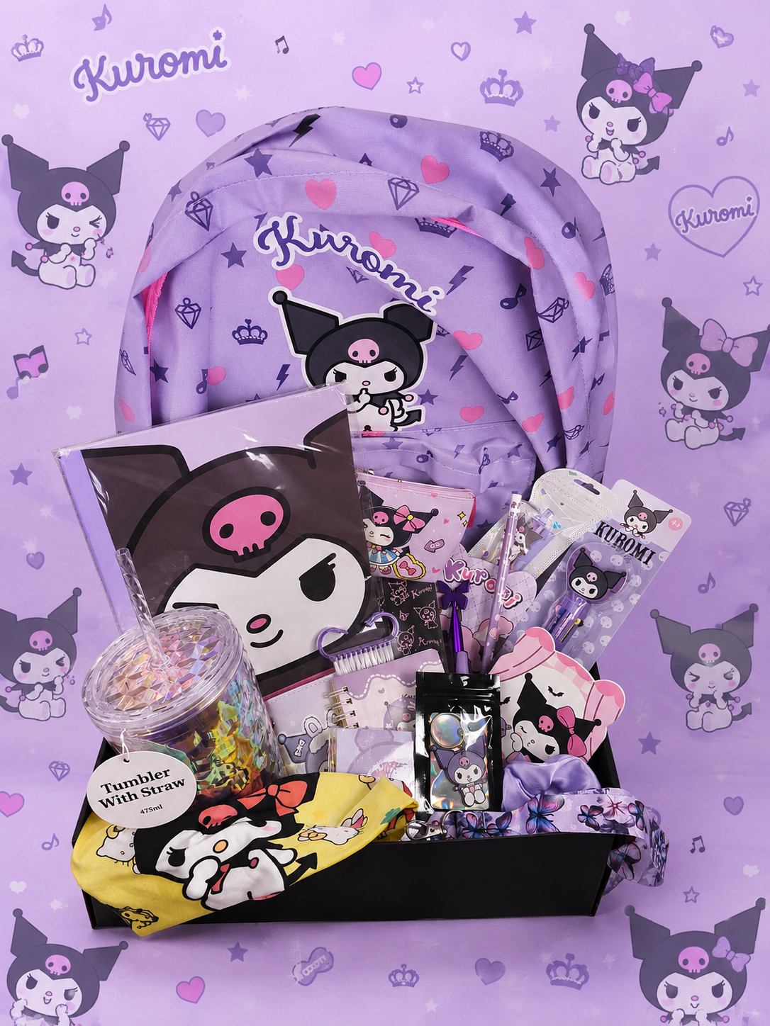 Coffret XXL Kuromi Perple