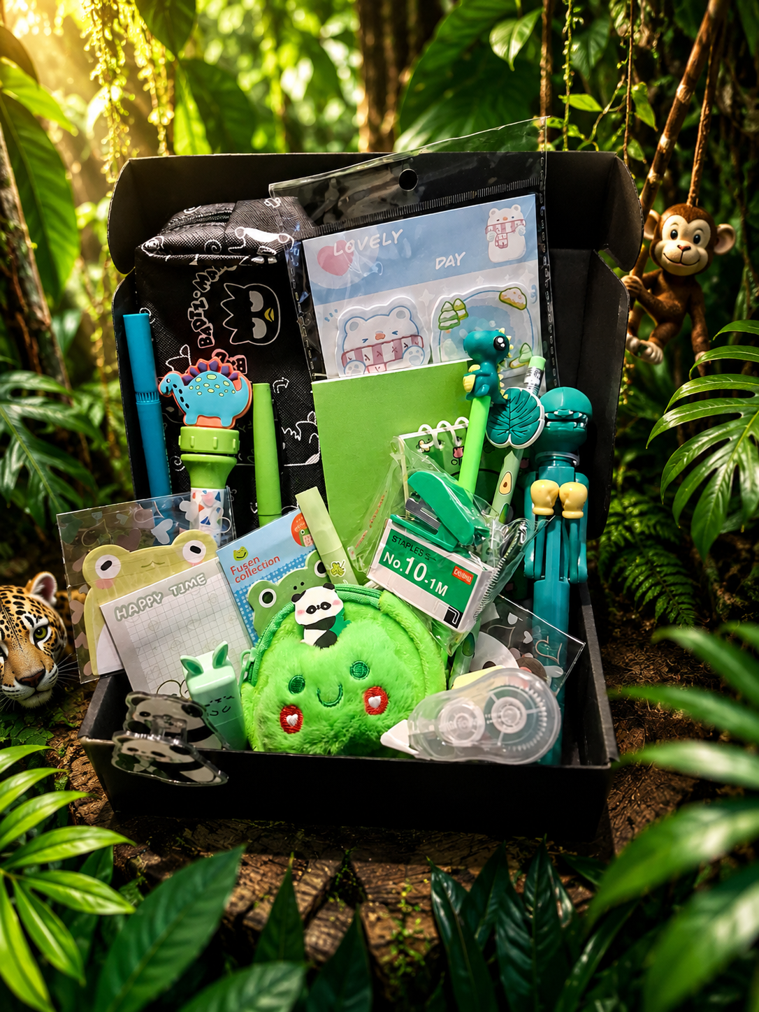 Coffret Jungle kawaii