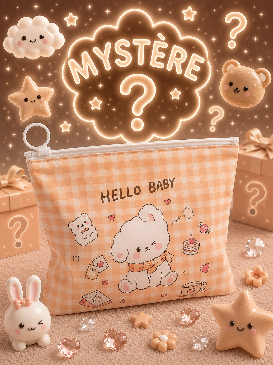 Pochette Mystère Kawaii 100% Brune