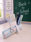 Trousse back to school bleu