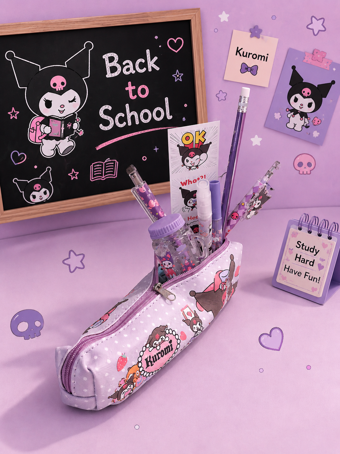 Trousse back to school Kuromi