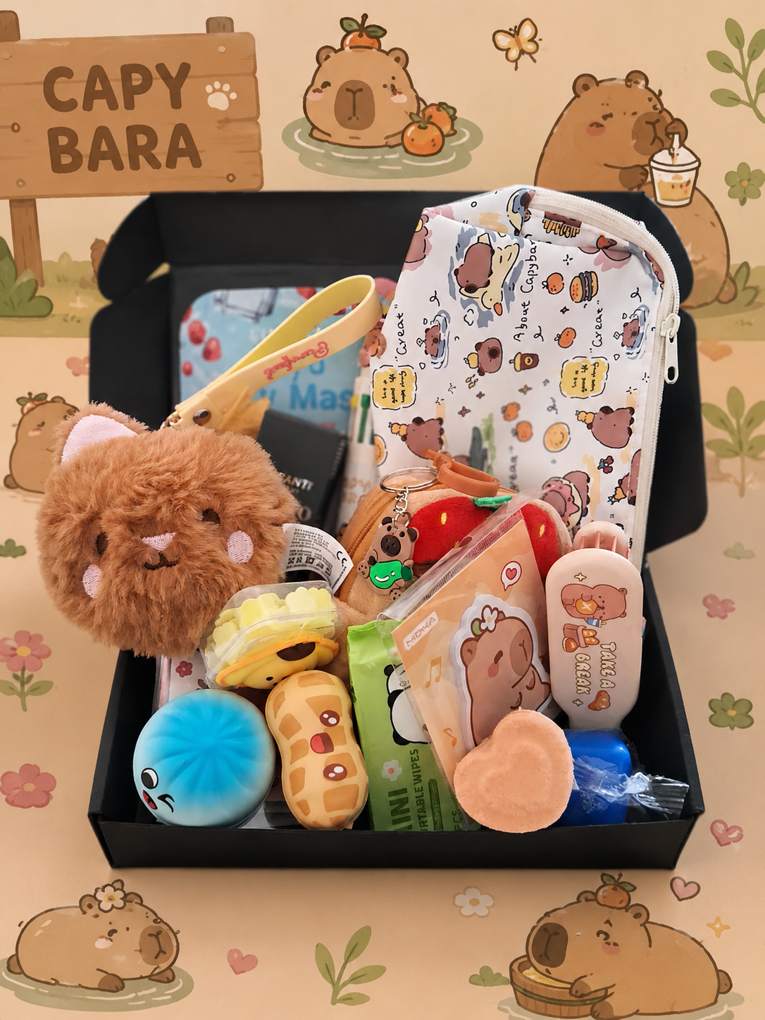 Coffret capybara