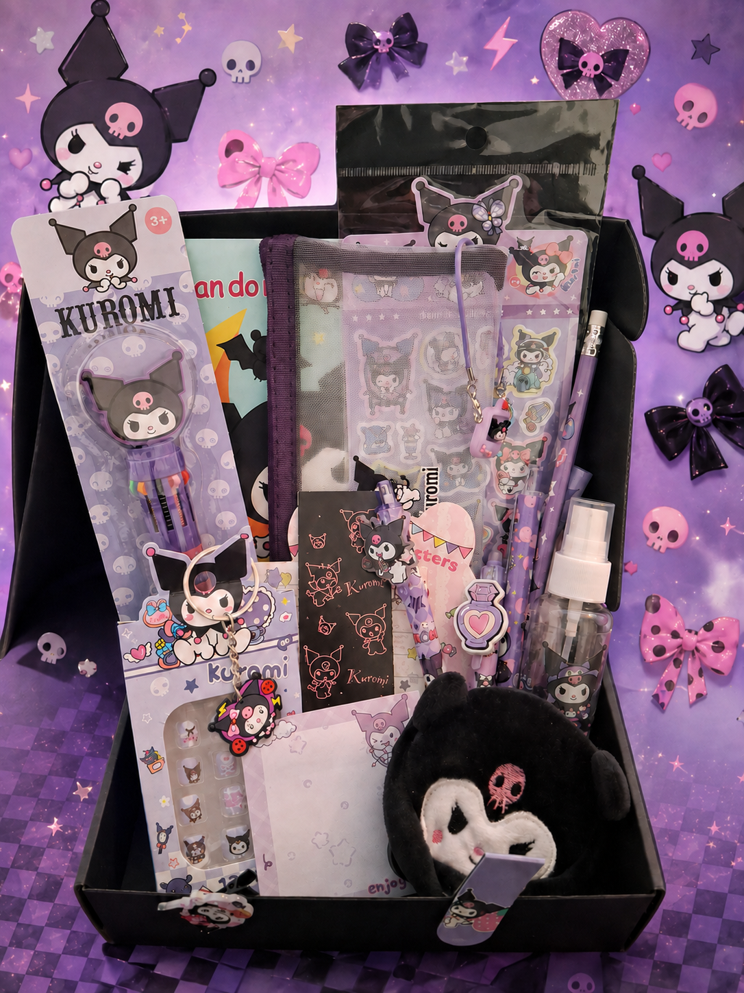 Coffret kawaii kuromi