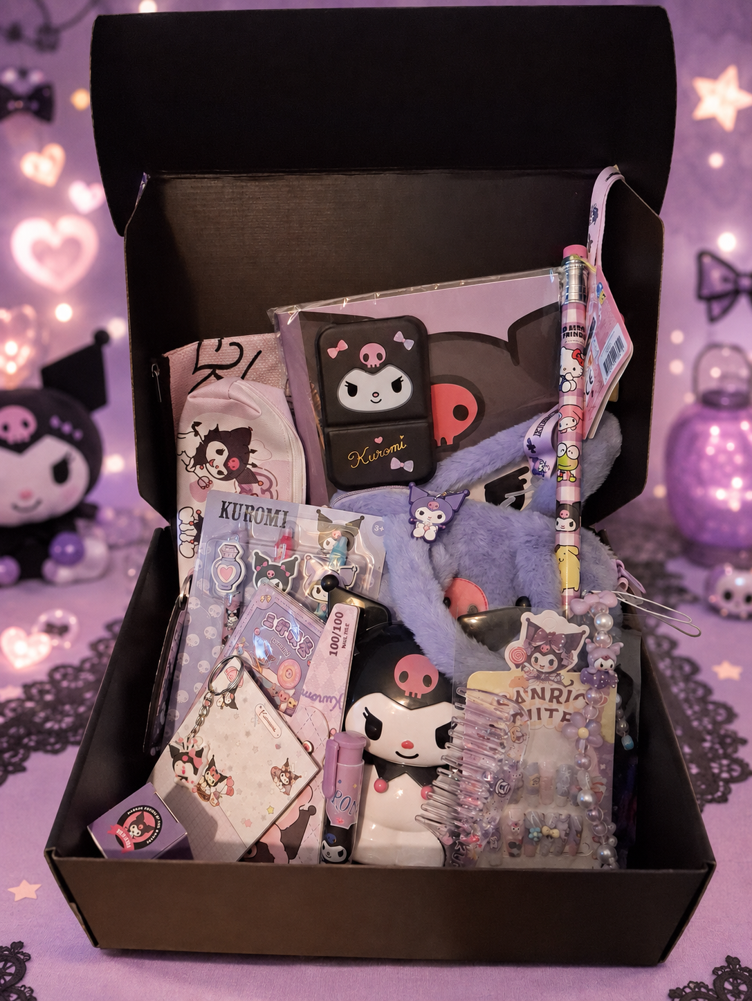 Coffret XXL Black Kuromi